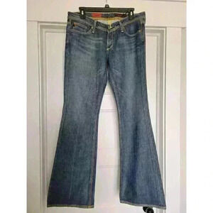AG Adriano Goldschmied The Merlot Flare Denim Jean Size 30R